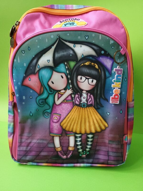 Zaino large 3 cerniere Gorjuss "Be kind to each other"